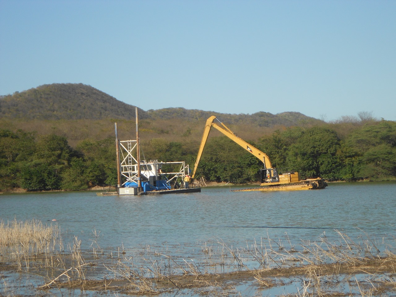 Recuperación hidráulica Laguna Sur 3